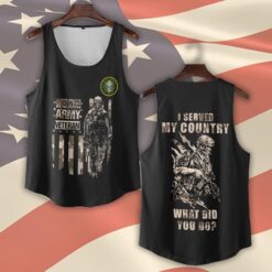 US Army, E 8 Army Master Sergeant - Tank-Top