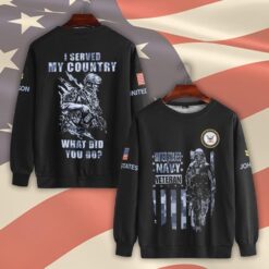 US Navy, Freedom Over Fear - Sweatshirt