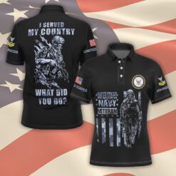 US Navy, All Gave Some, Some Gave All - Polo Shirt