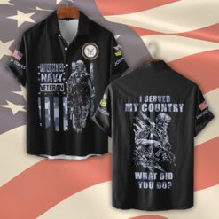 US Navy, Always Remember, Never Forget - Short Sleeve Button Shirt