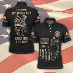 US Marine Corps, Honoring All Who Served - Polo Shirt