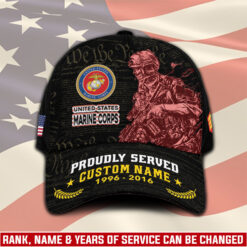 US Marine Corps, E 8 Marines First Sergeant - Classic Cap