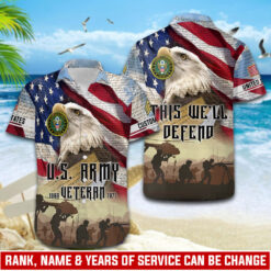 US Army, E 7 Army Master Specialist - Hawaii Shirt