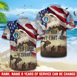 US Air Force , E 3 Air Force Airman First Class - Hawaii Shirt