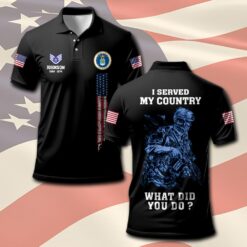 US Air Force , Honoring All Who Served - Polo Shirt
