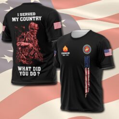 US Marine Corps, Freedom Over Fear - T-Shirt