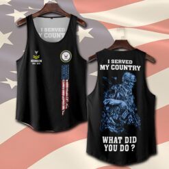 US Navy, Land Of The Free, Because Of The Brave - Tank-Top