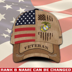 US Marine Corps, E 8 Marines First Sergeant - Classic Cap