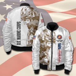 US Marine Corps, Honoring All Who Served - Bomber Jacket