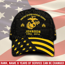 US Marine Corps, American By Birth, Veteran By Choice - Classic Cap