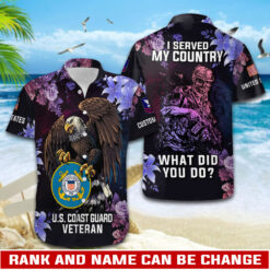 US Coast Guard, I Walked The Walk - Hawaii Shirt