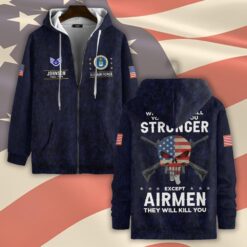 US Air Force , E 9 Air Force Command Chief Master Sergeant - Zip Hoodie