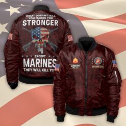 US Marine Corps, W 4 Marines Chief Warrant Officer 4 - Bomber Jacket