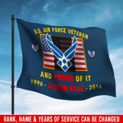 US Air Force , E 2 Air Force Airman - Flying Flag 4×6 Feet(123×183 Cm)