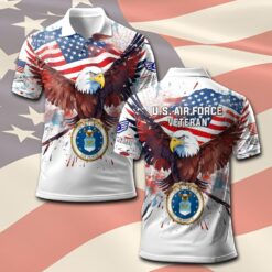 US Air Force , We Own The Sky - Polo Shirt