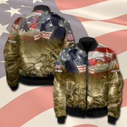 US Marine Corps, No One Gets Left Behind - Bomber Jacket