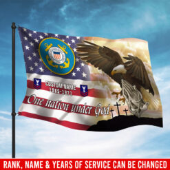 US Coast Guard, Proud To Have Served - Flying Flag 5×8 Feet(152×244 Cm)