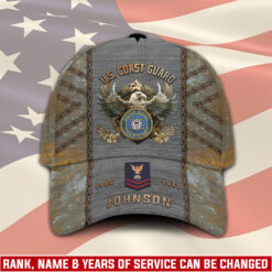 US Coast Guard, E 2 White - Classic Cap