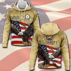 US Navy, Proud Veteran - Hoodie