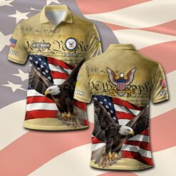 US Navy, Proud Veteran - Polo Shirt