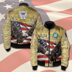 US Coast Guard, Life And Pride - Bomber Jacket