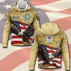 US Coast Guard, Proud Veteran - Hoodie