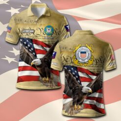 US Coast Guard, Freedom Isn't Free - Polo Shirt