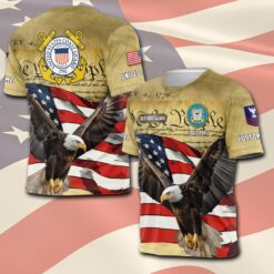 US Coast Guard, Born Ready - T-Shirt