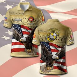 US Marine Corps, No One Fights Alone - Polo Shirt