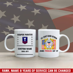 US Coast Guard - White Mug 15oz