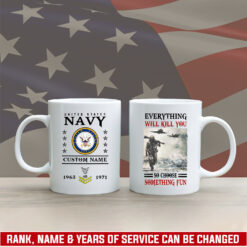 US Navy - White Mug 15oz