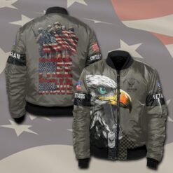 US Air Force , Remember - Honor - Respect - Bomber Jacket