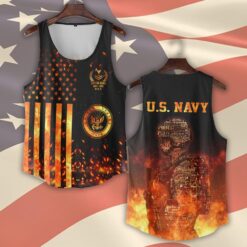 US Navy, E 3 White - Tank-Top
