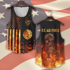 US Air Force , Honor The Fallen - Tank-Top