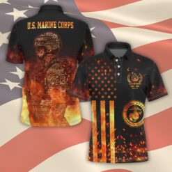 US Marine Corps, I Walked The Walk - Polo Shirt