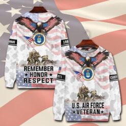US Air Force , Service Before Self - Sweatshirt