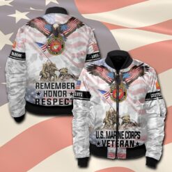 US Marine Corps, First to Fight - Bomber Jacket
