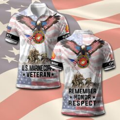 US Marine Corps, All Gave Some, Some Gave All - Polo Shirt
