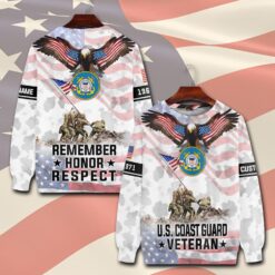 US Coast Guard, E 2 Blue - Sweatshirt