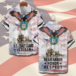 US Coast Guard, E 9 Gold - Short Sleeve Button Shirt