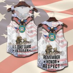 US Coast Guard, E 4 Red - Tank-Top