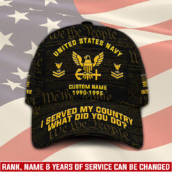 US Navy, E 6 Gold - Classic Cap