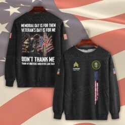 US Army, E 8 Army Master Sergeant - Sweatshirt