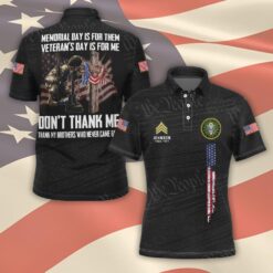 US Army, Remember - Honor - Respect - Polo Shirt