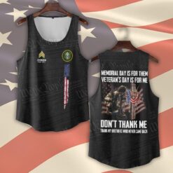 US Army, E 7 Army Master Specialist - Tank-Top