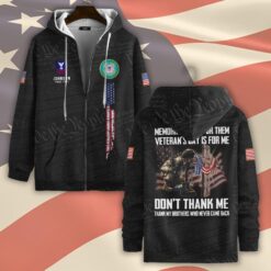 US Coast Guard, E 5 Red - Zip Hoodie