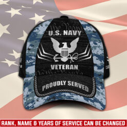 US Navy, E 3 White - Classic Cap