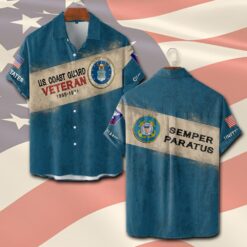 US Coast Guard, E 9 Gold - Short Sleeve Button Shirt