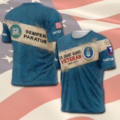 US Coast Guard, No One Fights Alone - T-Shirt