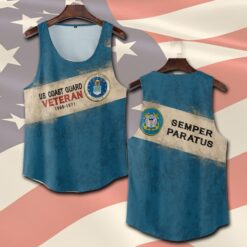 US Coast Guard, Proud Veteran - Tank-Top